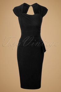 Stop Staring! - 50s Uma Dress in Black 4