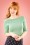 Collectif Clothing Bridgette Knitted Top in Antique Green 113 40 20638 20161130 1W