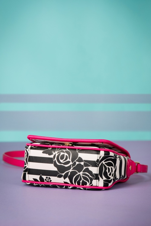 Betsey Johnson - 60s Kitsch Mini Telephone Bag in Pink 8