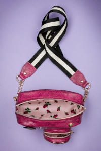 Betsey Johnson - 60s Kitsch Close Up Camera Bag in Pink 8