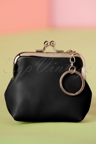 Banned Retro - 50s Sienna Bow Small Wallet in Black 4
