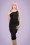 Collectif Clothing - Ines Pencil Dress Années 50 en Noir 6