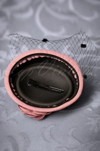 Banned Retro - Marilyn Fascinator in Pink 3