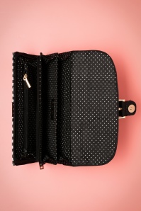 Ruby Shoo - 60s Cosmo Purse in Black and Pink 4