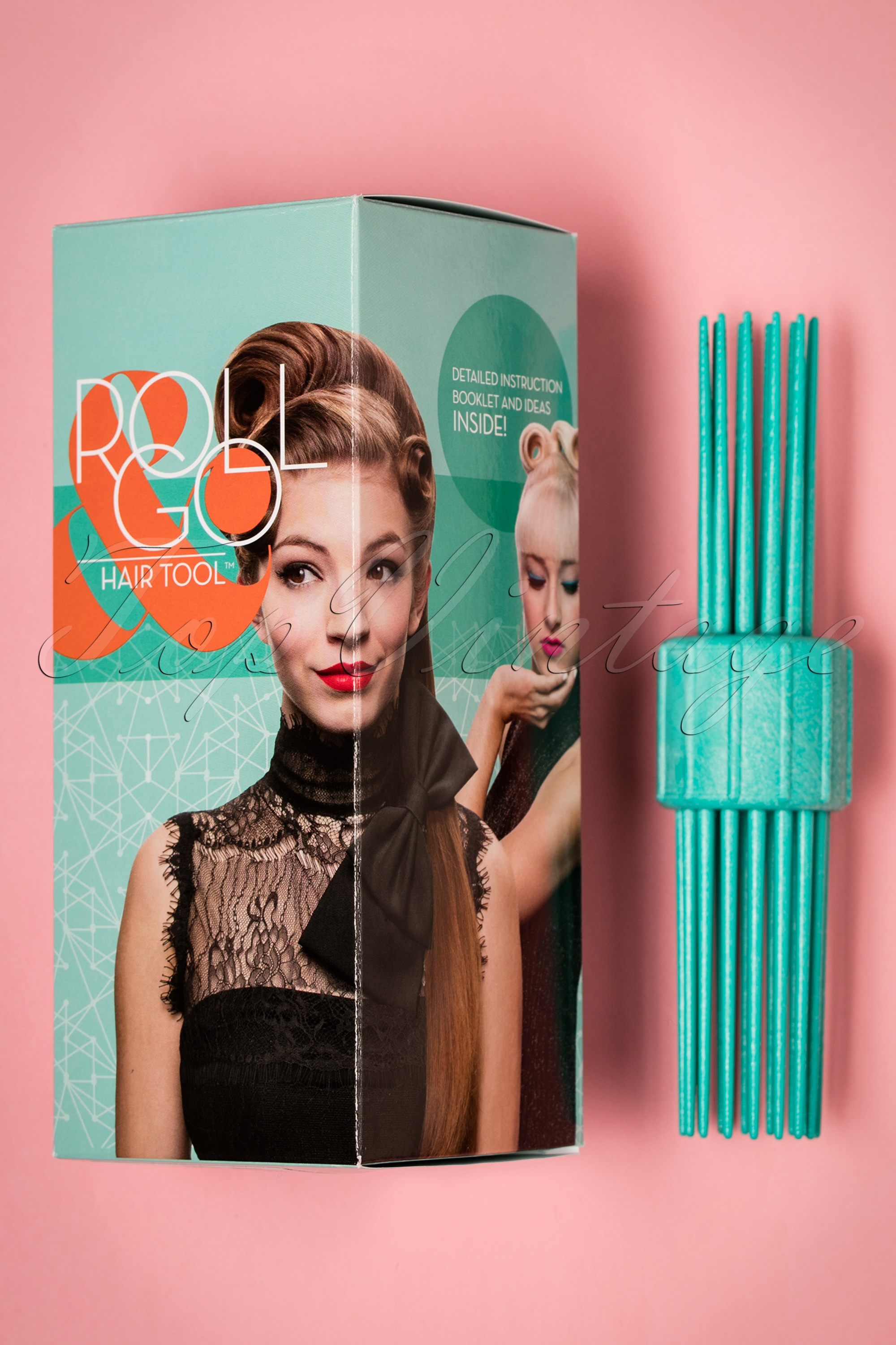 Lauren Rennells - Vintage haarstyling: RollGo Pin Curl-haargereedschapset