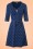 Mademoiselle Yeye June Dress Blue Dots 19888 20161117 0004W