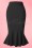 Collectif Clothing Winifred Black Fishtail Skirt 120 10 16181 20150624 0004W
