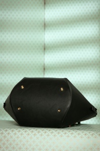 La Parisienne - 30s Adana Art Deco Handbag in Black 5