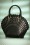 La Parisienne - 30s Adana Art Deco Handbag in Black 2