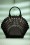 La Parisienne - Adana Art Deco Handbag Années 30 en Noir