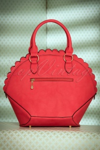 La Parisienne - 30s Adana Art Deco Handbag in Red 5