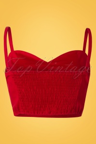 Collectif Clothing - Ariel Top in rood 5