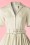 Collectif Clothing - Janet Scenic Mountain Shirt Dress Années 50 en Crème 4