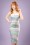 Collectif Clothing Monica Candy Gingham Pencil Dress 20691 20121224 0001bw