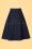 Vixen - 60s Naomi Embroidered Skirt in Denim 4