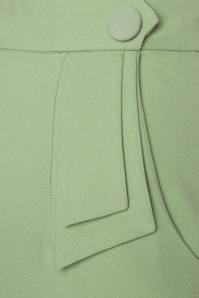Vixen - 40s Sadie Trousers in Pastel Green 4