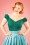 Collectif Clothing Dolores Top in Green 110 40 20425 20170130 0005w