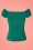 Collectif Clothing Dolores Top in Green 110 40 20425 20170130 0002w