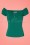 Collectif Clothing Dolores Top in Green 110 40 20425 20170130 0001w
