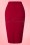 Vintage Chic Noddy Red Pencil Midi Skirt in Red 120 20 19638 20161026 0007W