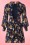Traffic People - 70s Follow You To The End Floral Dress in Blue 3