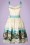 Collectif Clothing Jade Pagoda Border Print Swing Skirt 20833 20161128 0014W