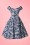 Collectif Clothing - Dolores Mahiki Doll Dress Années 50 en Bleu 7