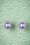 50s Dainty Pearl Earrings in Lilac