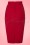 Steady Clothing - TopVintage exclusive ~ Vivian Pencil Skirt Années 50 en Rouge 5