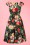 Hearts and Roses Navy Rose Floral Swing Dress 102 39 19991 20170216 0008W