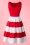 Dolly and Dotty - 50s Anna Dress in Red and White 6