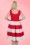 Dolly and Dotty - 50s Anna Dress in Red and White 7
