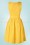 Dolly and Dotty Lola Classic Polkadot Dress in yellow 102 89 18321 02172016 018W