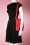 La Parisienne - Francis Bow Shoulder Bag Années 60 en Rouge 7