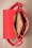 La Parisienne - 60s Francis Bow Shoulder Bag in Red 4