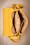 La Parisienne - 60s Francis Bow Shoulder Bag in Mustard 4