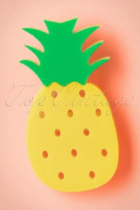 Collectif Clothing - My Sweet Pineapple Brooch Années 60