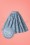 Collectif Clothing - Jasmine Seashell Swing Skirt Années 50 en Bleu Jean 2