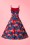 Collectif Clothing Lilly Japanese Parasol Print Swing Dress 20849 20161128 0019W