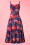 Collectif Clothing Lilly Japanese Parasol Print Swing Dress 20849 20161128 0017W