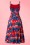 Collectif Clothing Lilly Japanese Parasol Print Swing Dress 20849 20161128 0014W