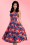 Collectif Clothing Lilly Japanese Parasol Print Swing Dress 20849 20161128 002