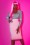 Vixen by Micheline Pitt - 50s Vixen Pencil Skirt in Baby Pink 3