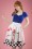 Collectif Clothing - Lori Tropical Pin-Up Girl Swing Dress Années 50 en Menthe