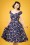 Collectif Clothing Dolores Charming Bird Doll Dress 20838 20161128 01W