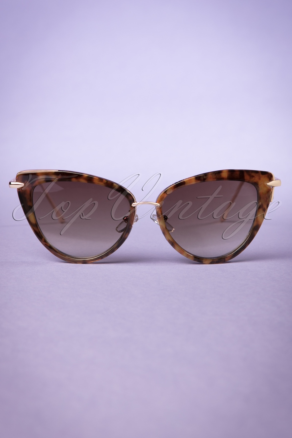 50s Dita Cat Eye Sunglasses In Tortoise 