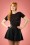 La Veintinueve - Irene Tartan Pencil Dress Années 50 en Rouge et Vert