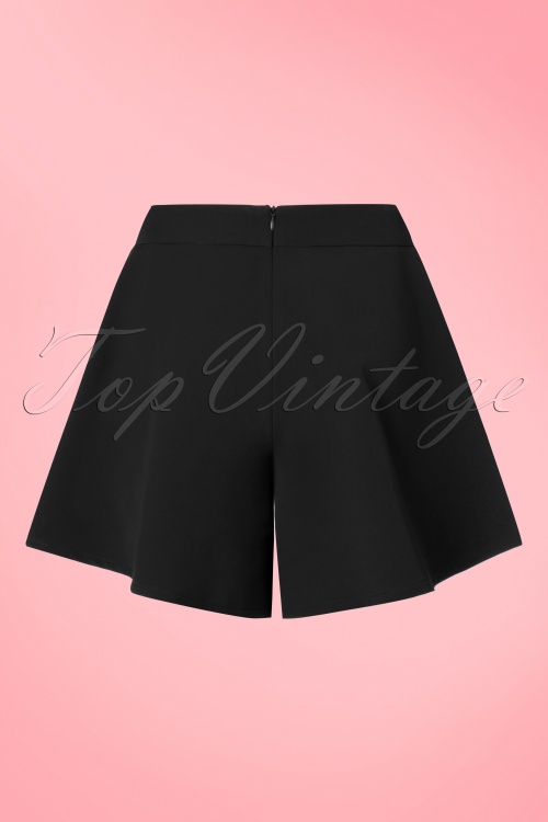 Vixen - 50s Mira Swing Shorts in Black 4