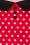 Dolly and Dotty - TopVintage exclusive ~ Rudy Polkadot Top Années 50 en Rouge 3