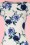 Vintage Chic for Topvintage - Marcia Bleistiftkleid mit Blumenmuster in Elfenbein 3